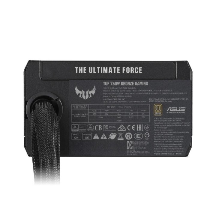 Alimentation ASUS TUF-GAMING-750B - 750 W 80 PLUS Bronze