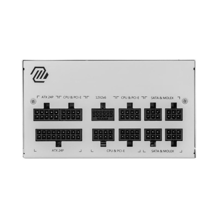 Alimentation MSI MAG A850GL PCIe 5 White - 850 W 80 PLUS Gold