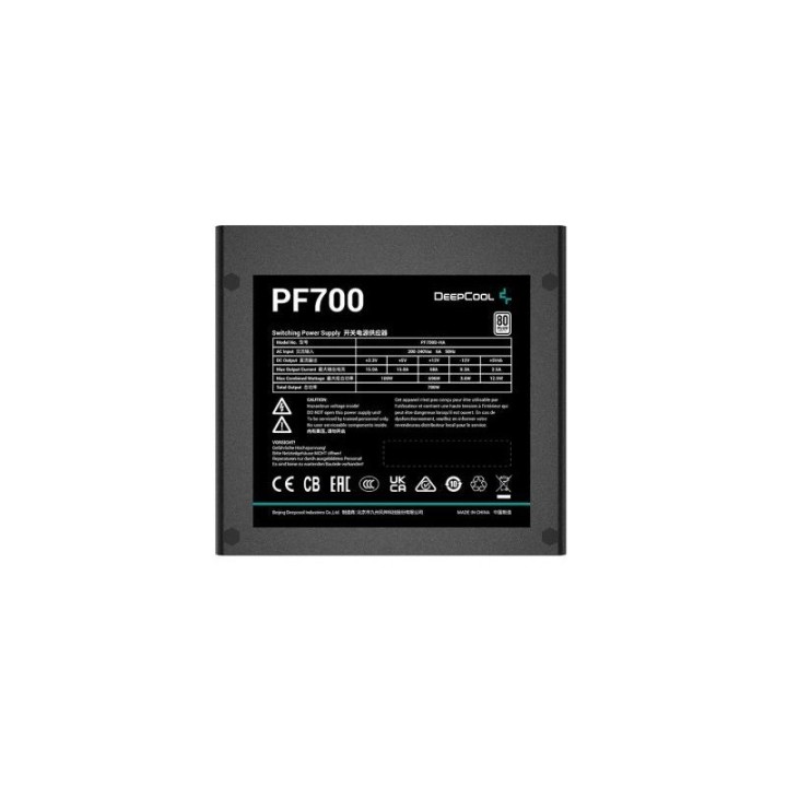 Alimentation DeepCool PF700 - 700 W 80 PLUS