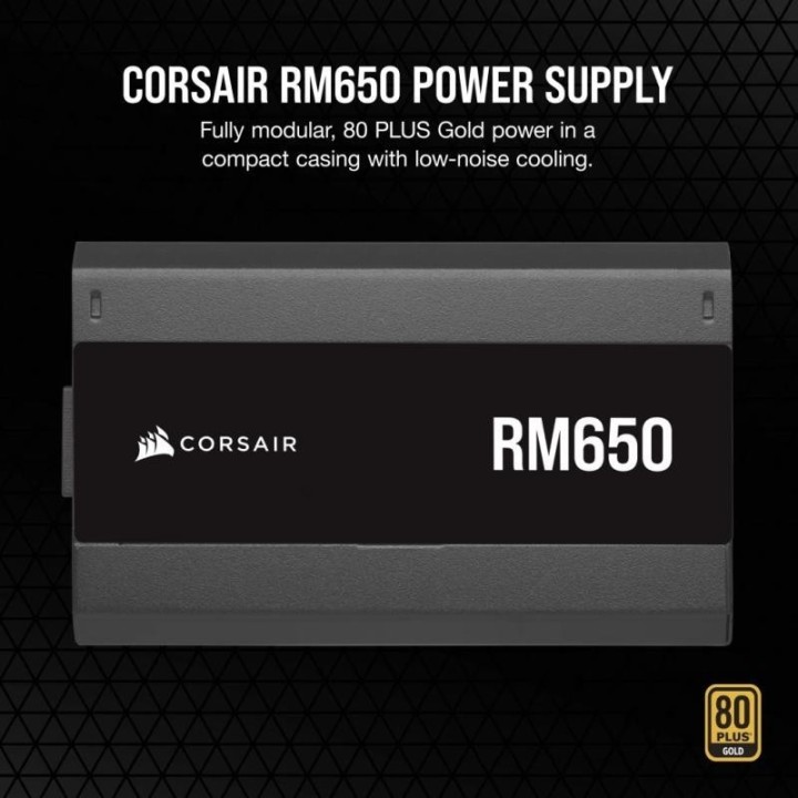 Alimentation Corsair RM Series RM650 - 650 W 80 PLUS Gold
