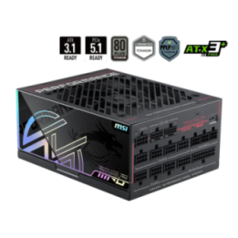 Alimentation MSI MPG Ai1600TS PCIe 5 - 1600 W