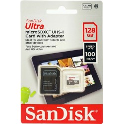 Carte microSDXC Sandisk 128g°