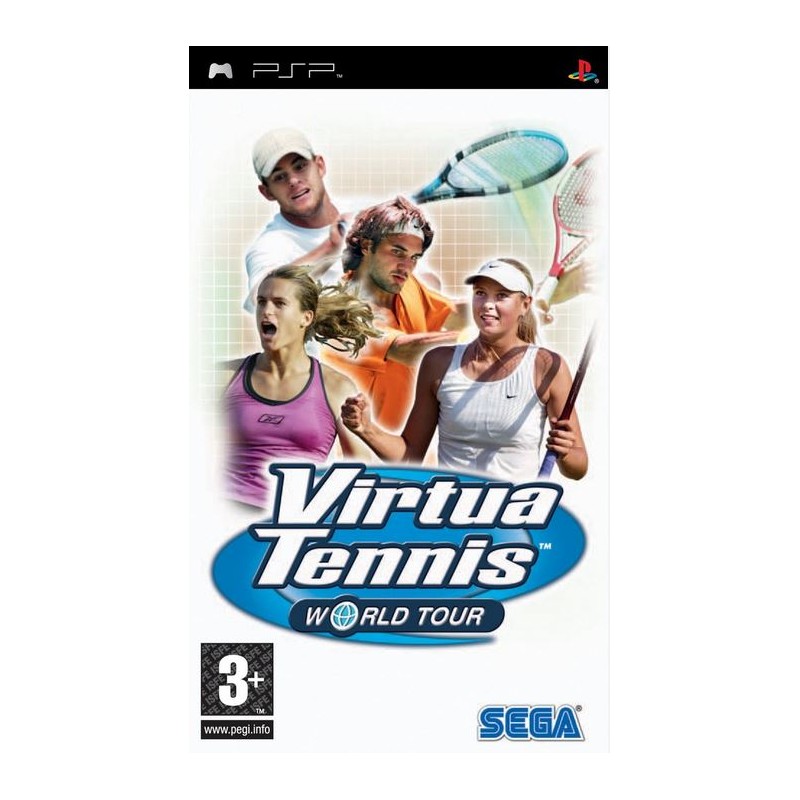 Jeux PSP : Virtua Tennis World Tour - Occasion