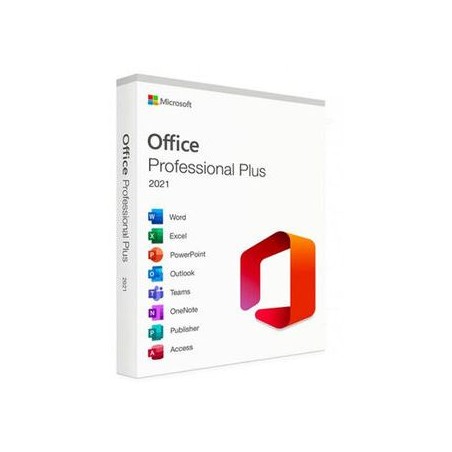 Microsoft Pack Office 2021 - Professional (Word - Excel - PowerPoint - Outlook - Access - Publisher)