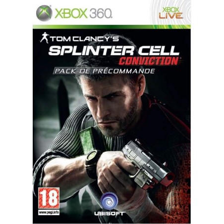 Jeux Xbox 360 : Splinter Cell Conviction Pack de Précommande - Neuf