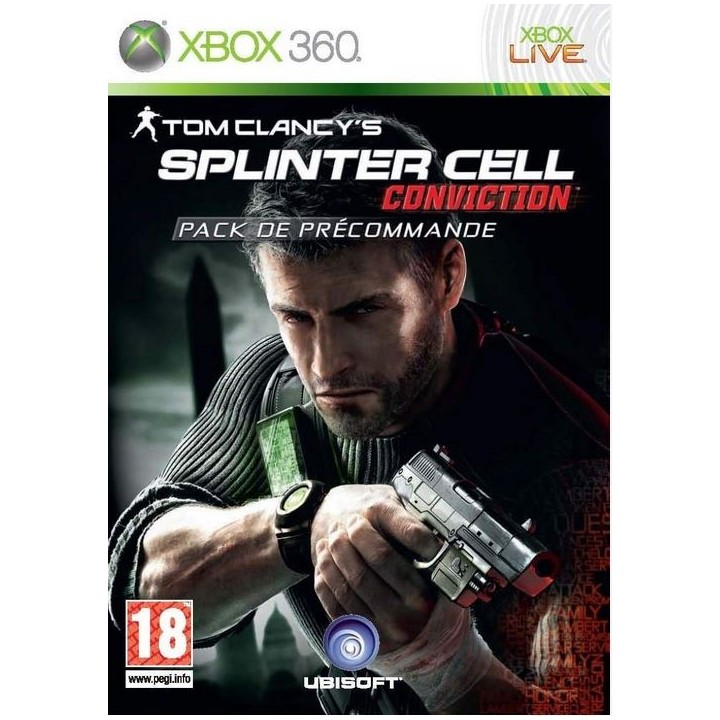 Splinter Cell : Conviction Pack de Précommande Xbox 360 | Ordiland