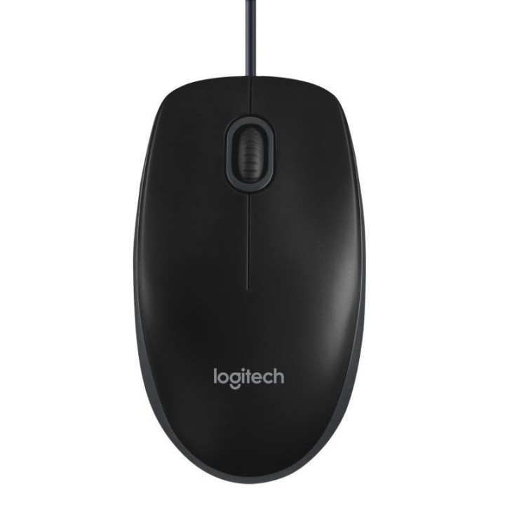 Logitech B100 souris Bureau Ambidextre USB Type-A | Ordiland