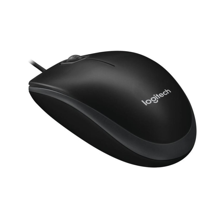 Logitech B100 souris Bureau Ambidextre USB Type-A | Ordiland