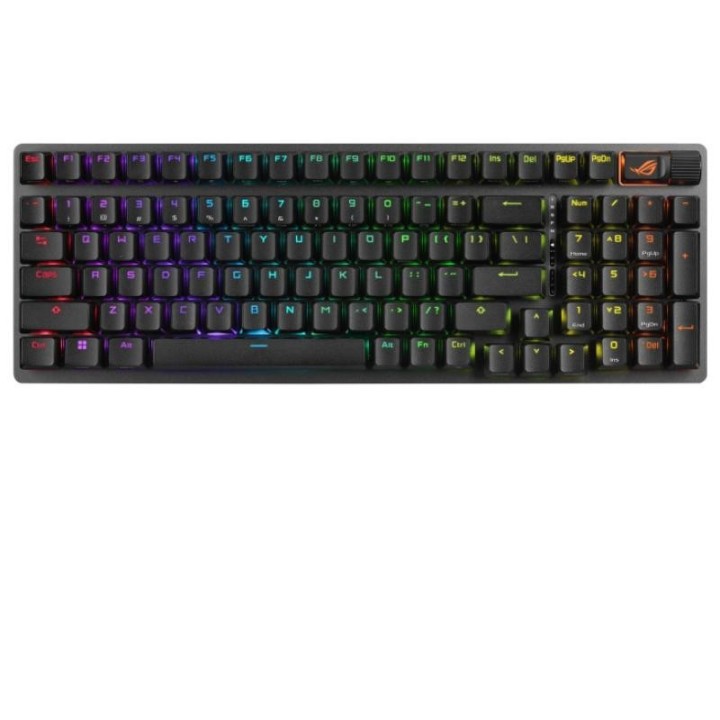 ASUS ROG Strix Scope II 96 Wireless clavier USB + RF Wireless + Bluetooth QWERTY Français Noir