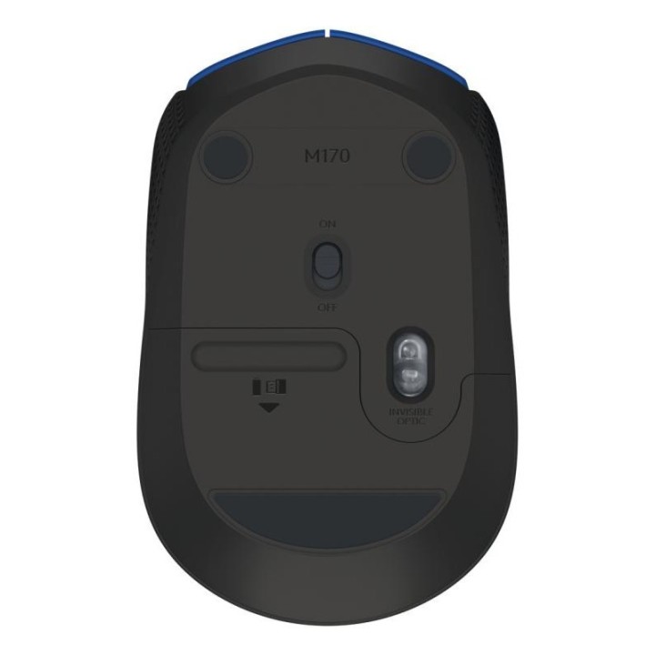 Logitech M171 Blue-K souris Bureau Ambidextre RF sans | Ordiland