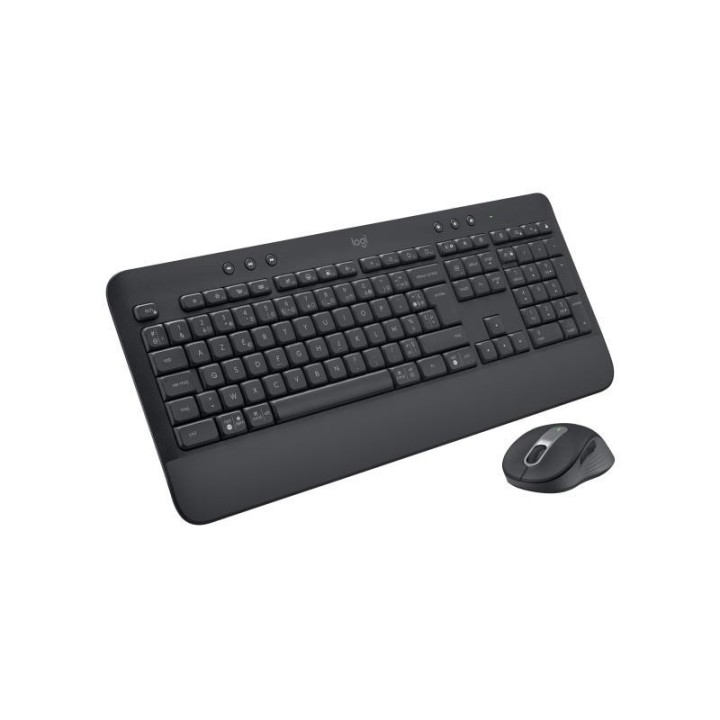 Logitech Signature MK650 Combo For Business clavier Souris incluse Bureau Bluetooth AZERTY Français Graphite