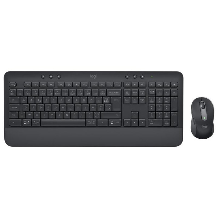 Logitech Signature MK650 Combo For Business clavier Souris incluse Bureau Bluetooth AZERTY Français Graphite