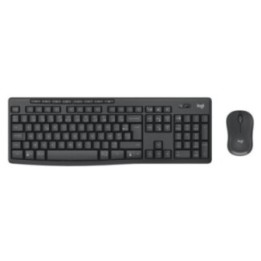 Pack clavier + souris Logitech KIT MK370 For Business Noir