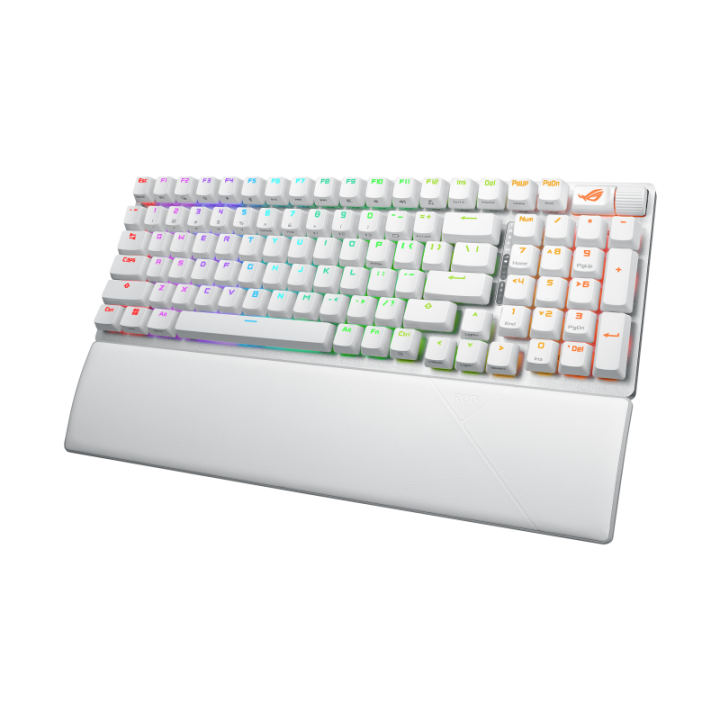 Clavier ASUS ROG Strix Scope II 96 Wireless White