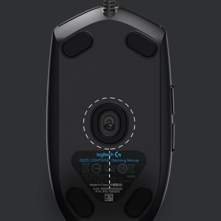 Souris Logitech G G203 lightsync