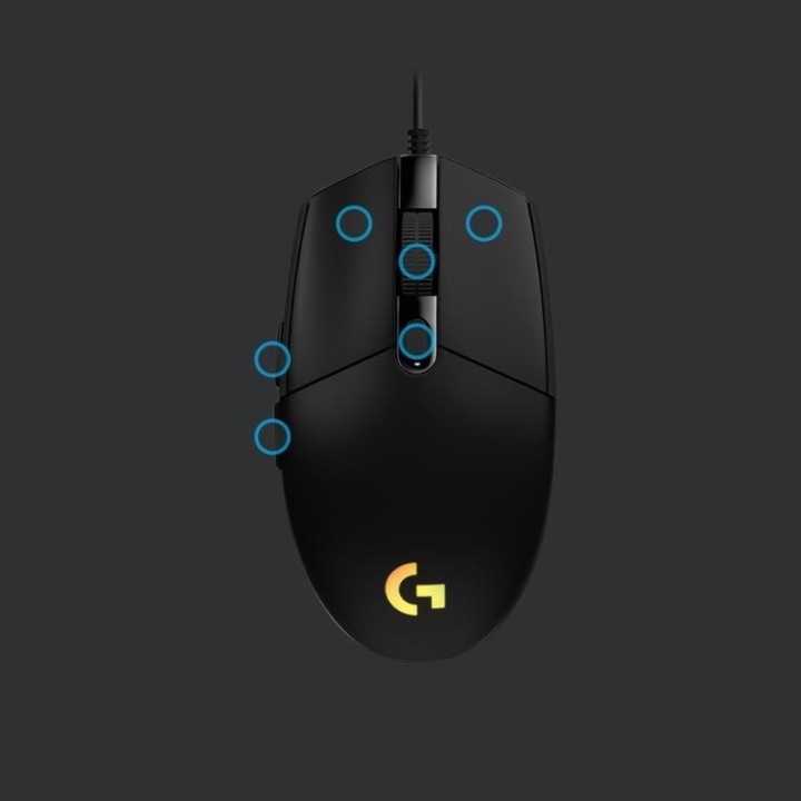 Souris Logitech G G203 lightsync