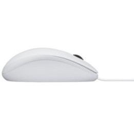 Souris Logitech B100 Optical Fil USB Blanc OEM