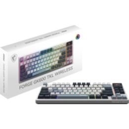 Clavier MSI Forge GK600 TKL W SKY FR