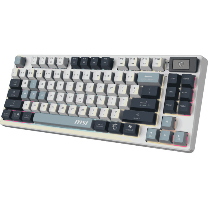 Clavier MSI Forge GK600 TKL W SKY FR