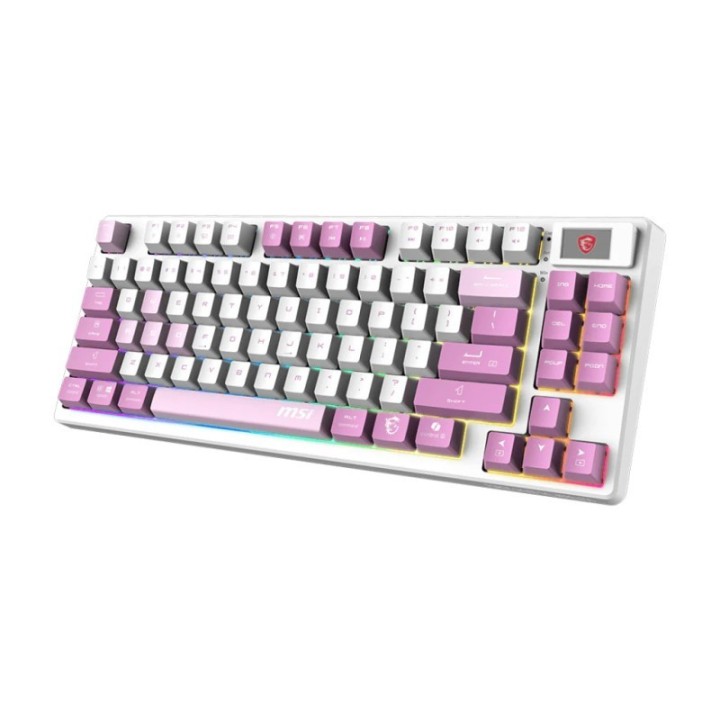 Clavier MSI Forge GK600 TKL W Violet FR