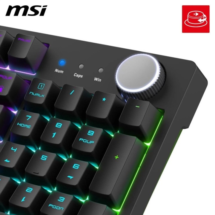 Clavier MSI Forge GK320 RED FR