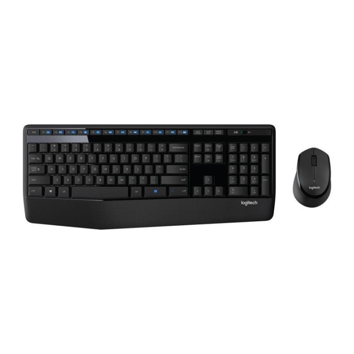 Pack clavier + souris Logitech KIT MK345 sans fil Noir Retail