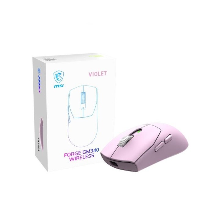 Souris MSI Forge GM340 W Violet