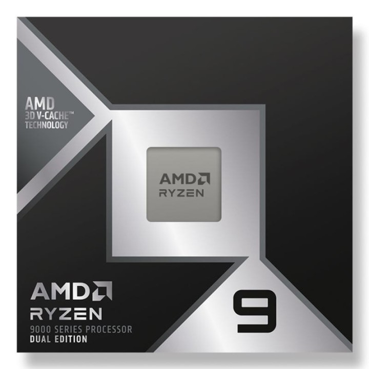 Processeur AMD Ryzen 9 9950X3D2 - 16 cœurs / 32 threads - jusqu'à 5,6 GHz - AM5 (Box, sans ventirad)