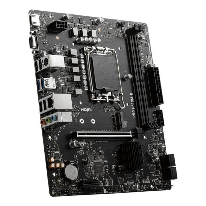 Carte mère MSI PRO H610M-E - LGA 1700 - Micro-ATX - DDR5