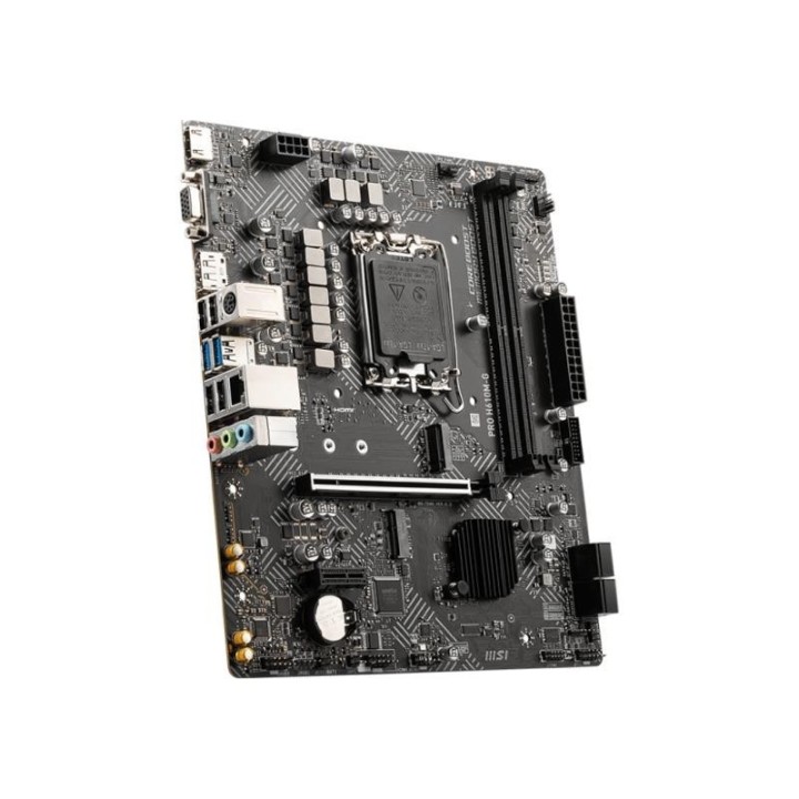 Carte mère MSI PRO H610M-G - LGA 1700 - Micro-ATX - DDR5