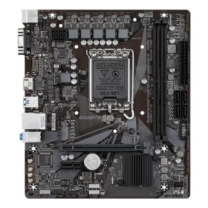 Carte mère Gigabyte H610M H V2 - LGA 1700 - Micro-ATX - DDR5