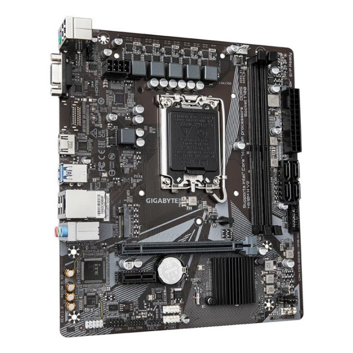 Carte mère Gigabyte H610M H V2 - LGA 1700 - Micro-ATX - DDR5