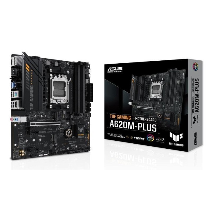 Carte mère ASUS TUF GAMING A620M-PLUS - AM5 - Micro-ATX - DDR5