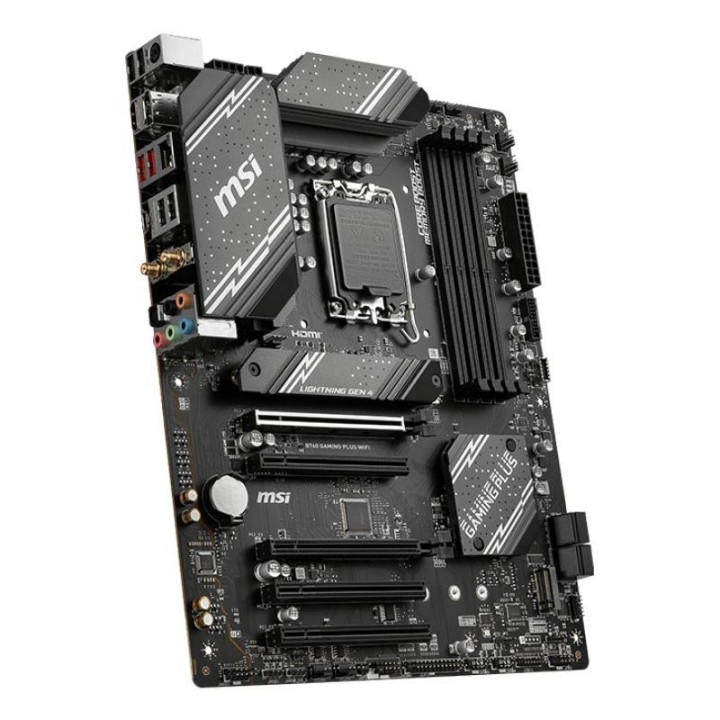 Carte mère MSI B760 GAMING PLUS WIFI - LGA 1700 - ATX - DDR5 - Wi-Fi