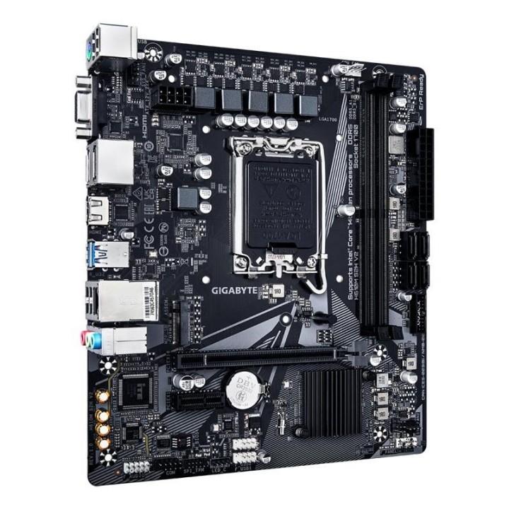 Carte mère Gigabyte H610M S2H V2 - LGA 1700 - Micro-ATX - DDR5