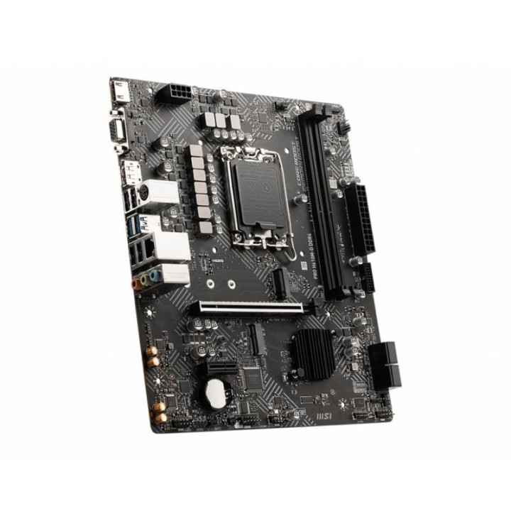 Carte mère MSI PRO H610M-G DDR4 - LGA 1700 - Micro-ATX - DDR4