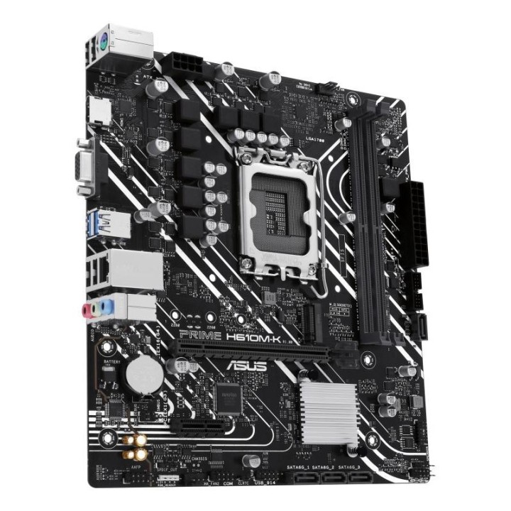 Carte mère ASUS Prime H610M-K - LGA 1700 - Micro-ATX - DDR5
