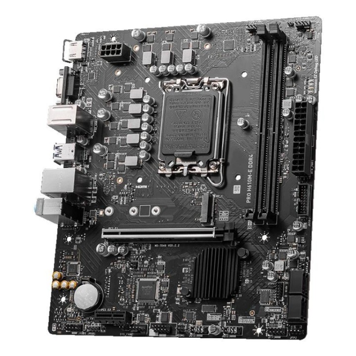 Carte mère MSI PRO H610M-E DDR4 - LGA 1700 - Micro-ATX - DDR4