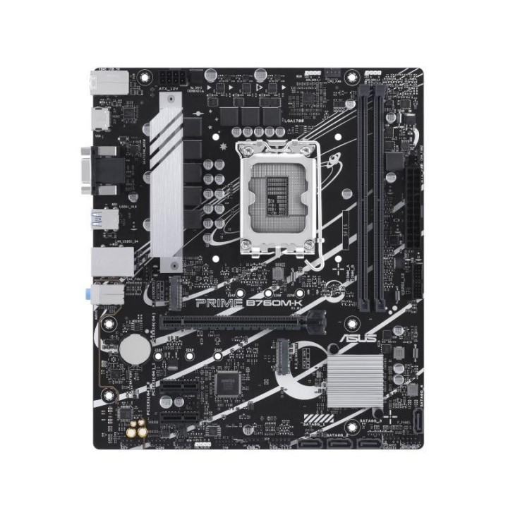 Carte mère ASUS PRIME B760M-K - LGA 1700 - Micro-ATX - DDR5