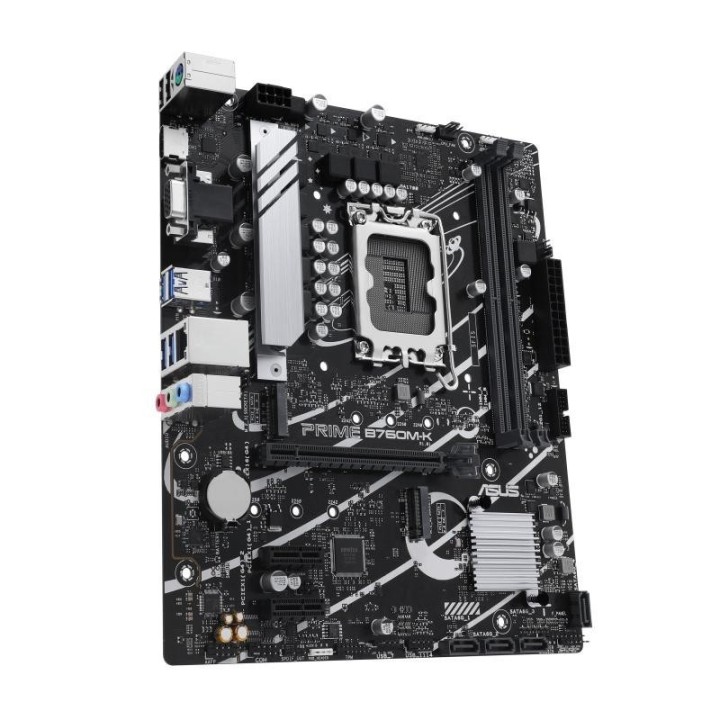 Carte mère ASUS PRIME B760M-K - LGA 1700 - Micro-ATX - DDR5