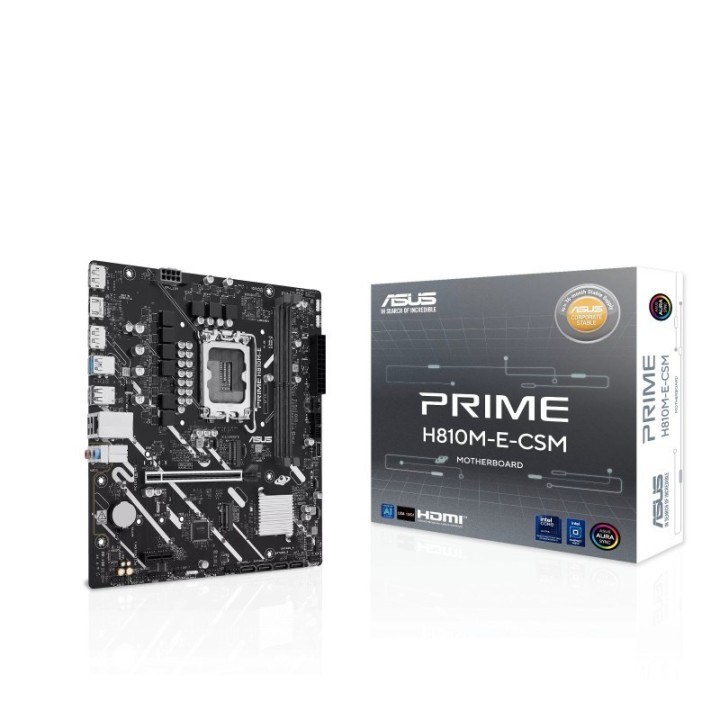 Carte mère ASUS Prime H810M-E-CSM - LGA 1851 - Micro-ATX - DDR5