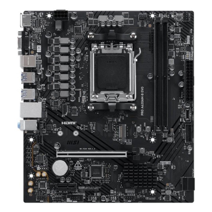 Carte mère MSI PRO A620AM-B EVO - AM5 - ATX - DDR5
