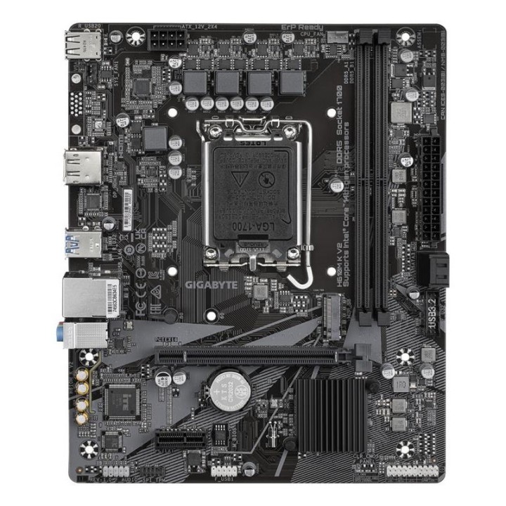 Carte mère Gigabyte H610M K V2 - LGA 1700 - Micro-ATX - DDR5