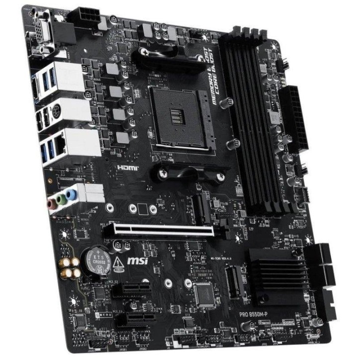 Carte mère MSI PRO B550M-P - AM4