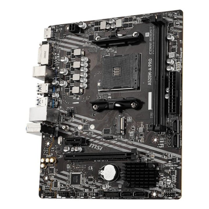 Carte mère MSI A520M-A PRO - AM4 - Micro-ATX - DDR4