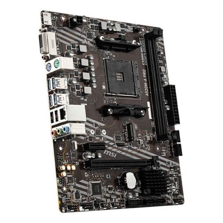 Carte mère MSI A520M-A PRO - AM4 - Micro-ATX - DDR4