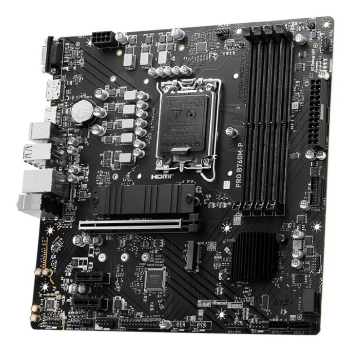 Carte mère MSI PRO B760M-P - LGA 1700 - Micro-ATX - DDR5