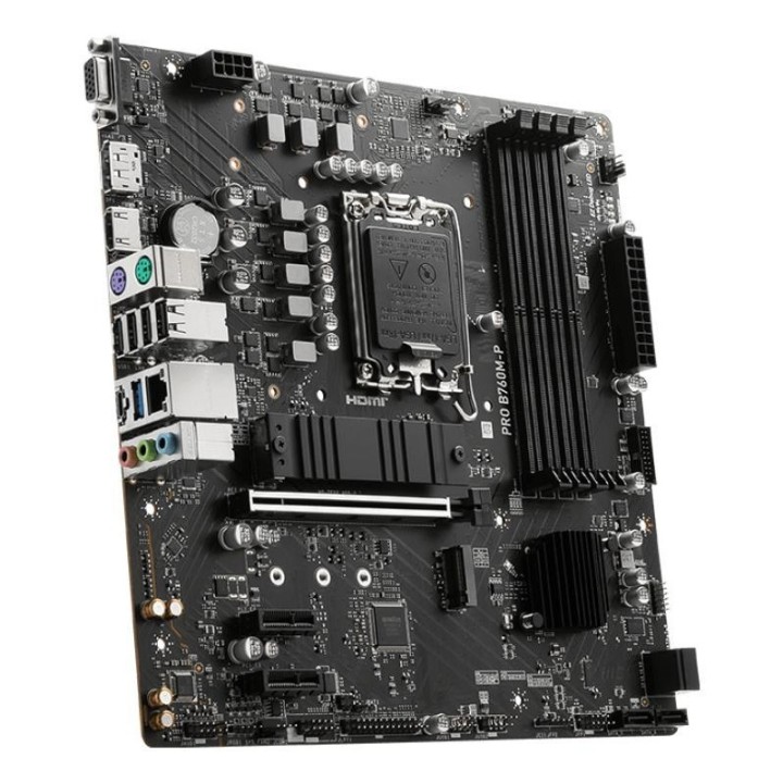 Carte mère MSI PRO B760M-P - LGA 1700 - Micro-ATX - DDR5