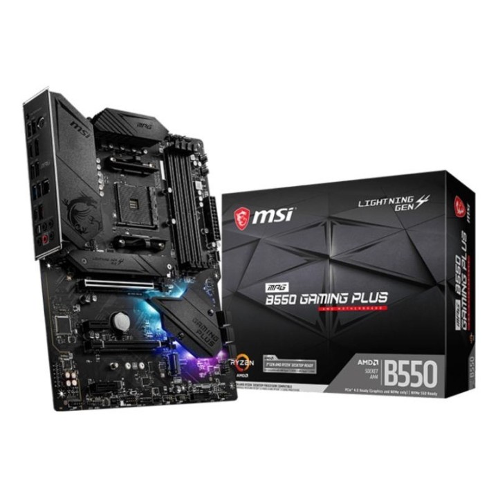 Carte mère MSI MPG B550 Gaming Plus - AM4 - ATX - DDR4