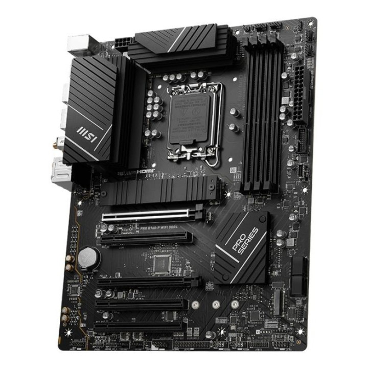 Carte mère MSI PRO B760-P WIFI DDR4 - LGA 1700 - ATX - DDR4 - Wi-Fi